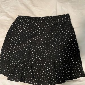 Madewell star mini skirt